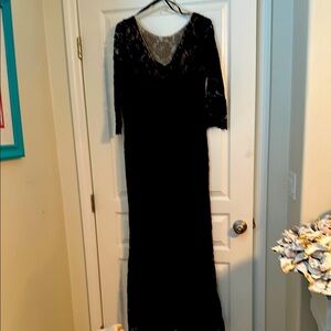 Elegant Navy Lace Mother of The Bride Dress. Worn once.